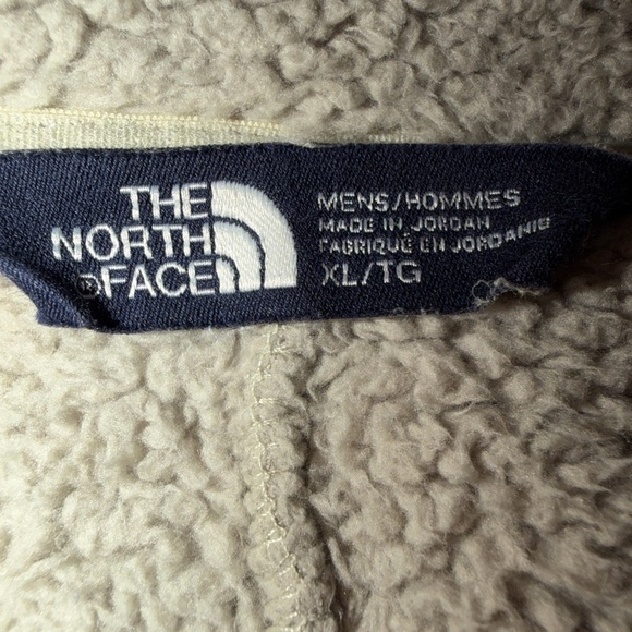 The North Face Men's Beige/Brown Full Zip Fleece Jacket Size XL - Picture 8 of 10